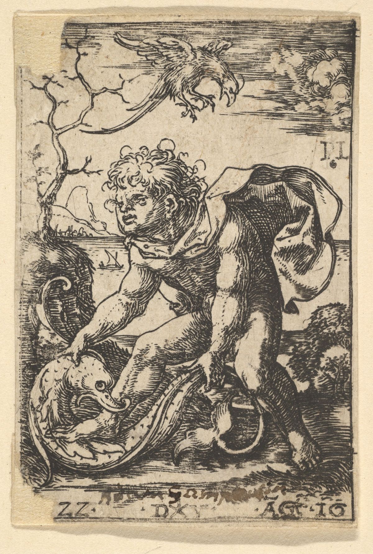 Man With a Fish (Dirck Vellert)