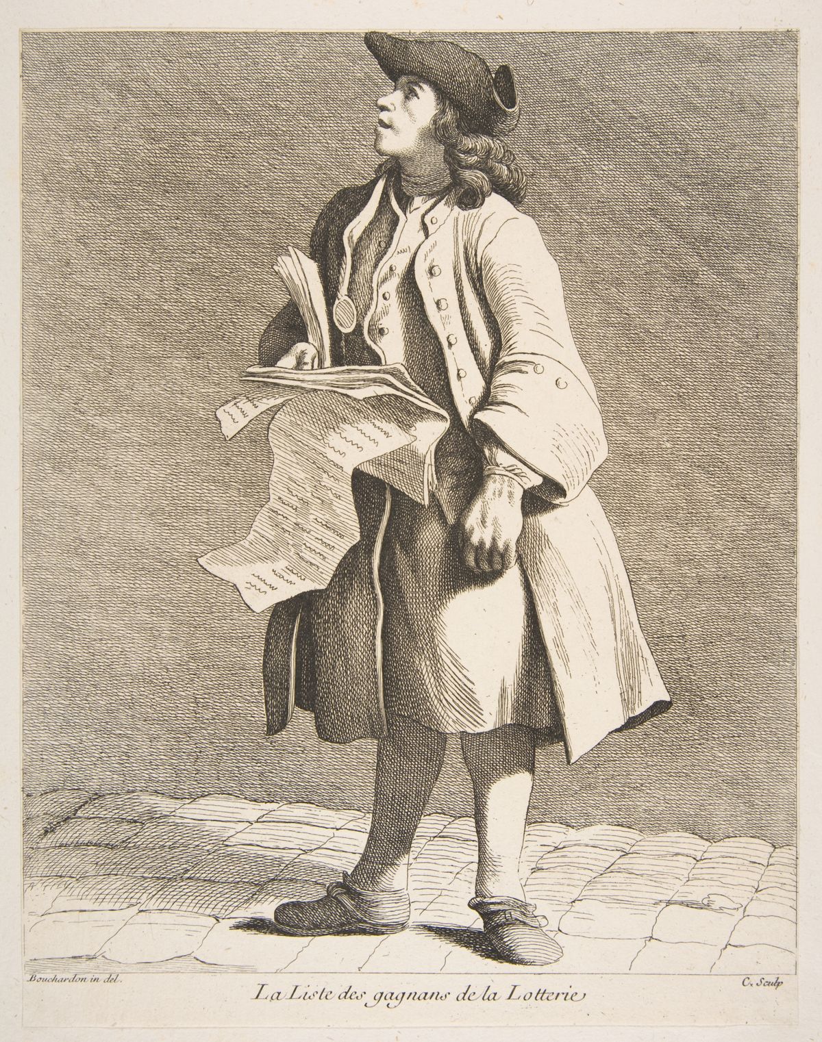 The Reading of Lottery Winners (Anne Claude Philippe de Tubières, comte de Caylus)