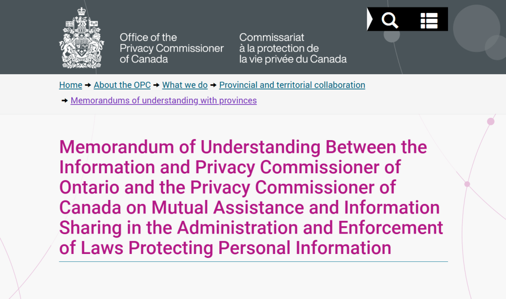 Data Sharing Agreements